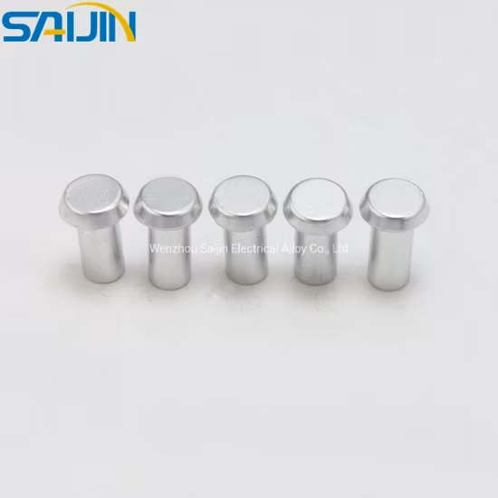Custom Made Electrolytic Semi Tubular Copper Contact Rivets