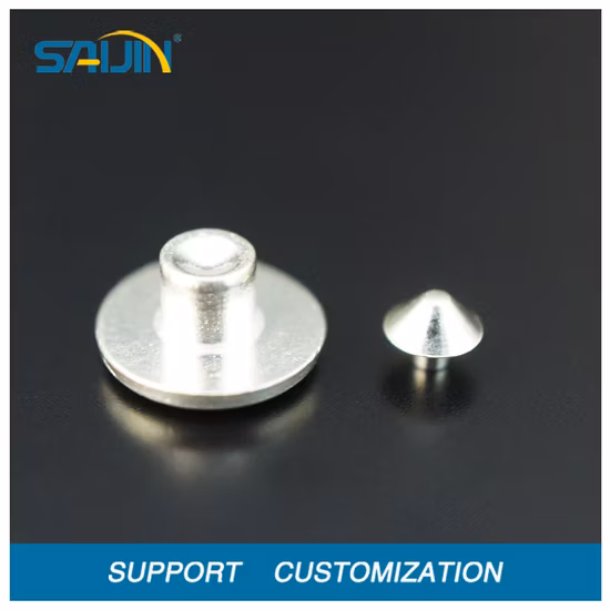 Electrical Brass Contact Rivets Brass Electrical Contacts Electrical Solid Contact Rivets