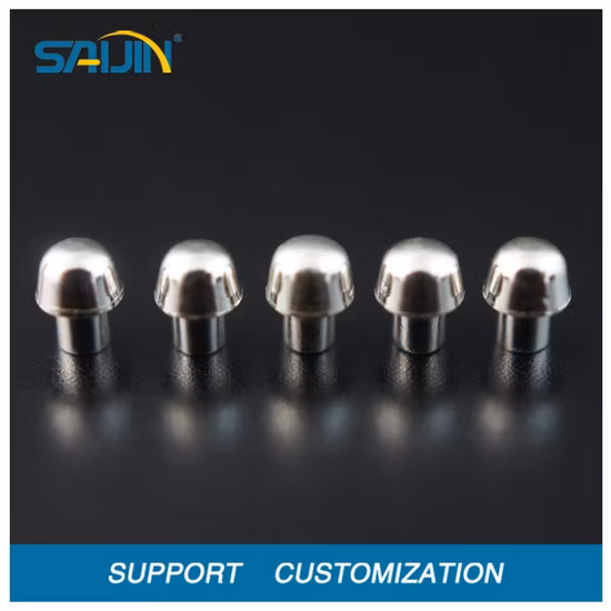 AG Silver Solid Contact Rivets for Control Switches Electrical Contact Rivets for Timers Contact Rivet for Relays